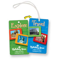 Lenticular Luggage Tag